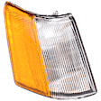 Passenger Side Halogen Corner Light, Without bulb(s)
