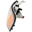 Driver Side Halogen Corner Light, With bulb(s)