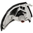 Driver Side Halogen Corner Light, With bulb(s)