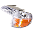 Driver Side Halogen Corner Light, Without bulb(s)