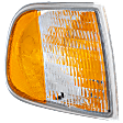Passenger Side Halogen Corner Light, Without bulb(s)