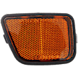 Front, Passenger Side Bumper Reflector