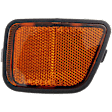 Front, Driver Side Bumper Reflector