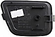 Front, Driver Side Bumper Reflector