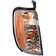 Passenger Side Halogen Corner Light, With bulb(s)