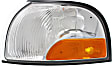 Driver Side Halogen Corner Light, Without bulb(s)