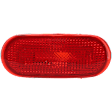 Rear, Driver Side Side Marker Without bulb(s)