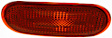 Rear, Driver Side Side Marker Without bulb(s)