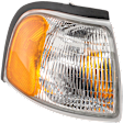 Passenger Side Halogen Corner Light, Without bulb(s)