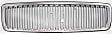 Grille Assembly, Chrome Shell with Painted Silver Insert