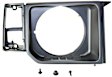 Passenger Side Headlight Door, Black