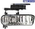 Front, Passenger Side Fog Light, with Bulb, Halogen, with Mounting Bracket, CAPA Certified
