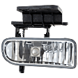 Front, Passenger Side Fog Light, with Bulb, Halogen, with Mounting Bracket, CAPA Certified