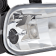 Front, Passenger Side Fog Light, with Bulb, Halogen, with Mounting Bracket, CAPA Certified