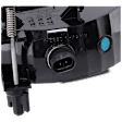 Front, Driver Side Fog Light, with Bulb, Halogen, with Mounting Bracket, CAPA Certified