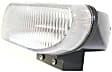 Front, Driver Side Halogen Fog Light, Without bulb(s)