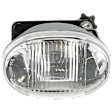 Front, Driver or Passenger Side Halogen Fog Light, With bulb(s)