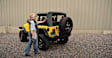 56820-35 Trektop Fastback Soft Top - With Frame (Frame Included) Black diamond