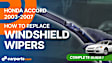2022 Lexus ES250 - Front Wiper Blade, Frameless, 26 in. and 18 in., Clear Advantage Series