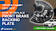 947-006 Brake Backing Plate - Set of 2