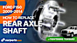 2010 Ford F-150 XLT 8 Cyl 4.6L - Rear, Driver Side Axle Shaft, 8.8 In. Ring Gear, OE Solutions Series