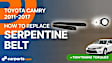 90K-39106 Serpentine Belt - Direct Fit, Kit