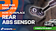 2ABS2846 Rear, Driver or Passenger Side ABS Speed Sensor Sold Individually