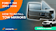 Passenger Side Mirror, Power Adjust, Heated, Manual Folding, Textured Black, No Signal Light, No Memory, No Puddle Light, No Auto-Dim, No Blind Spot Feature