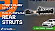 273034 Rear, Driver Side Fully Loaded Strut, Quick-strut Series
