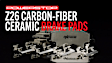 2007 Mercedes Benz E63 AMG - Front Carbon Fiber Ceramic Brake Pad Set, Requires Wear Sensor, Z26 Street Warrior Carbon-Fiber Ceramic Series