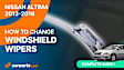 2013 Chevrolet Equinox - Front, Passenger Side Wiper Blade, Frameless, 17 in., Longitude Series