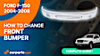 2006-2008 Ford F-150 - Front Bumper, Chrome, With Air Holes, Without Mounting Brackets