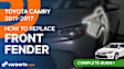Front, Passenger Side Fender, Primed, CAPA Certified