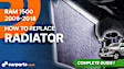 Radiator, 6/8 Cylinders, 3.0L/3.6L/3.7L/4.7L/5.7L Engines, Aluminum Core, Plastic Tank