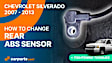 2013 GMC Sierra 1500 - Rear, Driver or Passenger Side ABS Speed Sensor