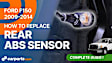 2010 Ford F-150 - Rear, Driver Side ABS Speed Sensor
