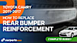 Rear Bumper Reinforcement, Aluminum