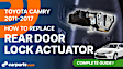 Rear, Driver Side Door Lock Actuator