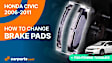 2008 Honda Civic - Front Ceramic Brake Pad Set, Pro-Line Series