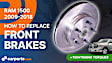 Front Brake Pad Set, Semi-Metallic, Pro-Line Series