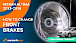 Front Brake Disc, Plain Surface, Vented, 5 Lugs, 294.89 mm,, Pro-Line Series