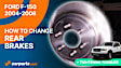 2010 Ford F-150 XLT 8 Cyl 4.6L - Rear Semi-metallic Brake Pad Set, 4.6L 8Cyl, Pro-Line Series