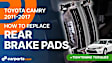 TRC1212 Rear Premium Braking Series Ceramic Brake Pad Set