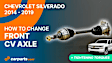 Front, Driver or Passenger Side Axle Assembly - New Sold Individually