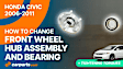 2012 Honda Civic - Front Wheel Bearing, FWD