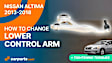 Front, Passenger Side, Lower Control Arm, with Ball Joint Assembly, Sedan