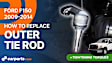 Front, Driver Side, Outer Tie Rod End