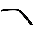 2018 Jeep Grand Cherokee - Rear, Driver Side, Fender Flares, Black