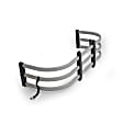 74817-00A Bed Extender - Powdercoated Silver, Aluminum, Direct Fit, Sold individually