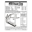 75138-01A-B PowerStep Series Running Boards, Powdercoated Black Powered Aluminum Set of 2